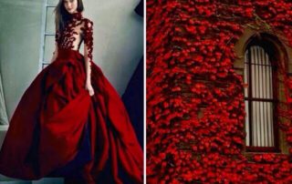 Liliya-Hudyakova robe rouge